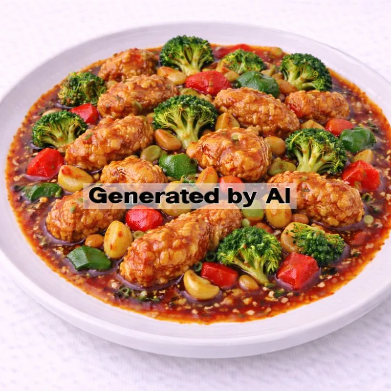 Gong Bao kylling pot