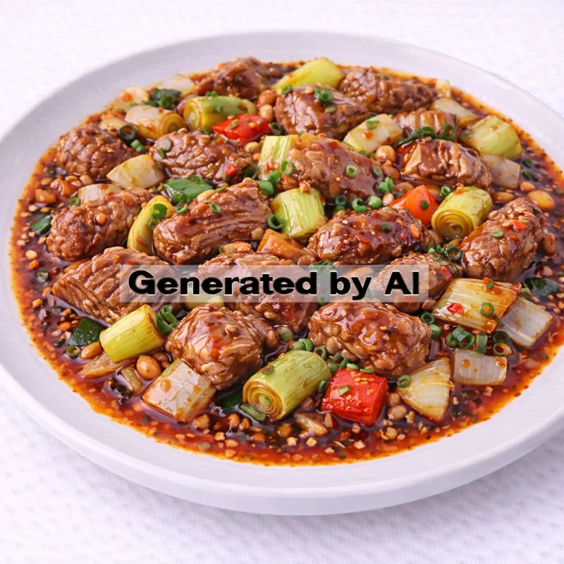 Lammfilet med purre og løk