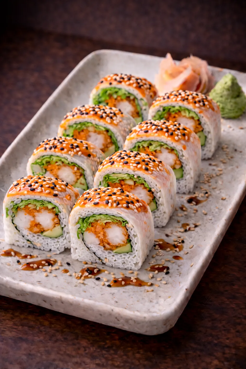 Tempura futo ricemaki (8 biter)