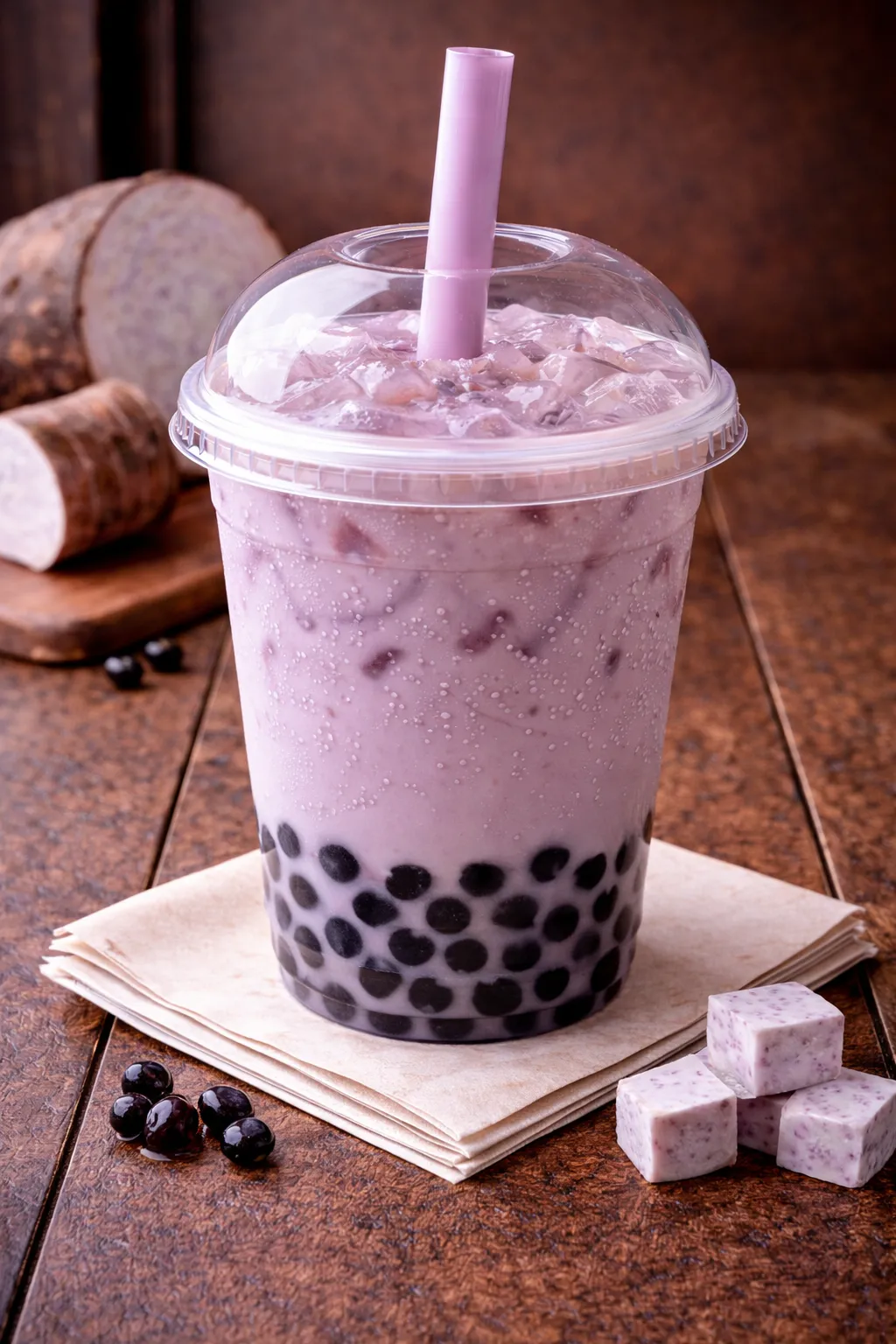 Taro milk tea