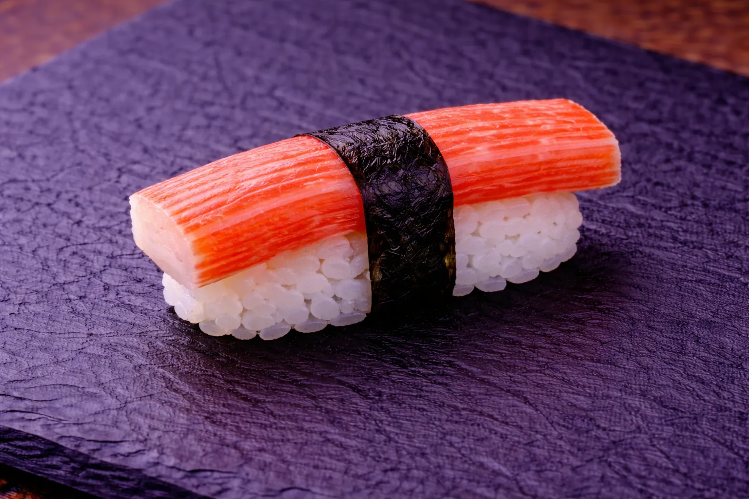 Crabstick nigiri