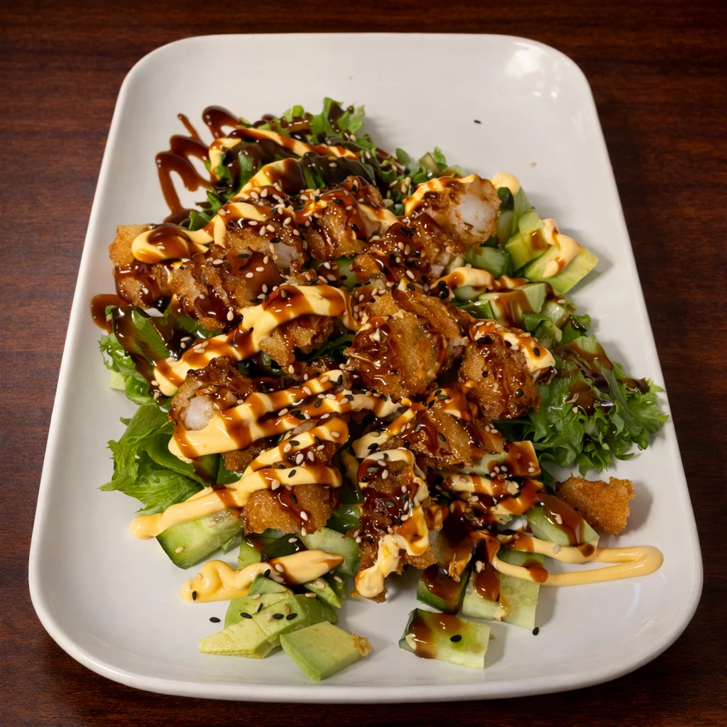 Tempura salat