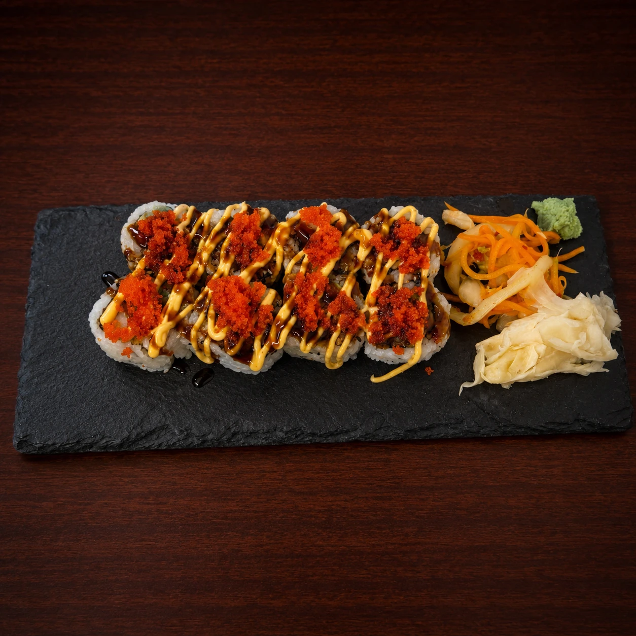 Tempura spesial maki (8 biter)
