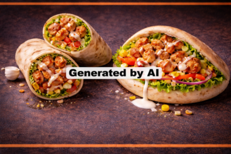 Kyllingrull / Pitabrød