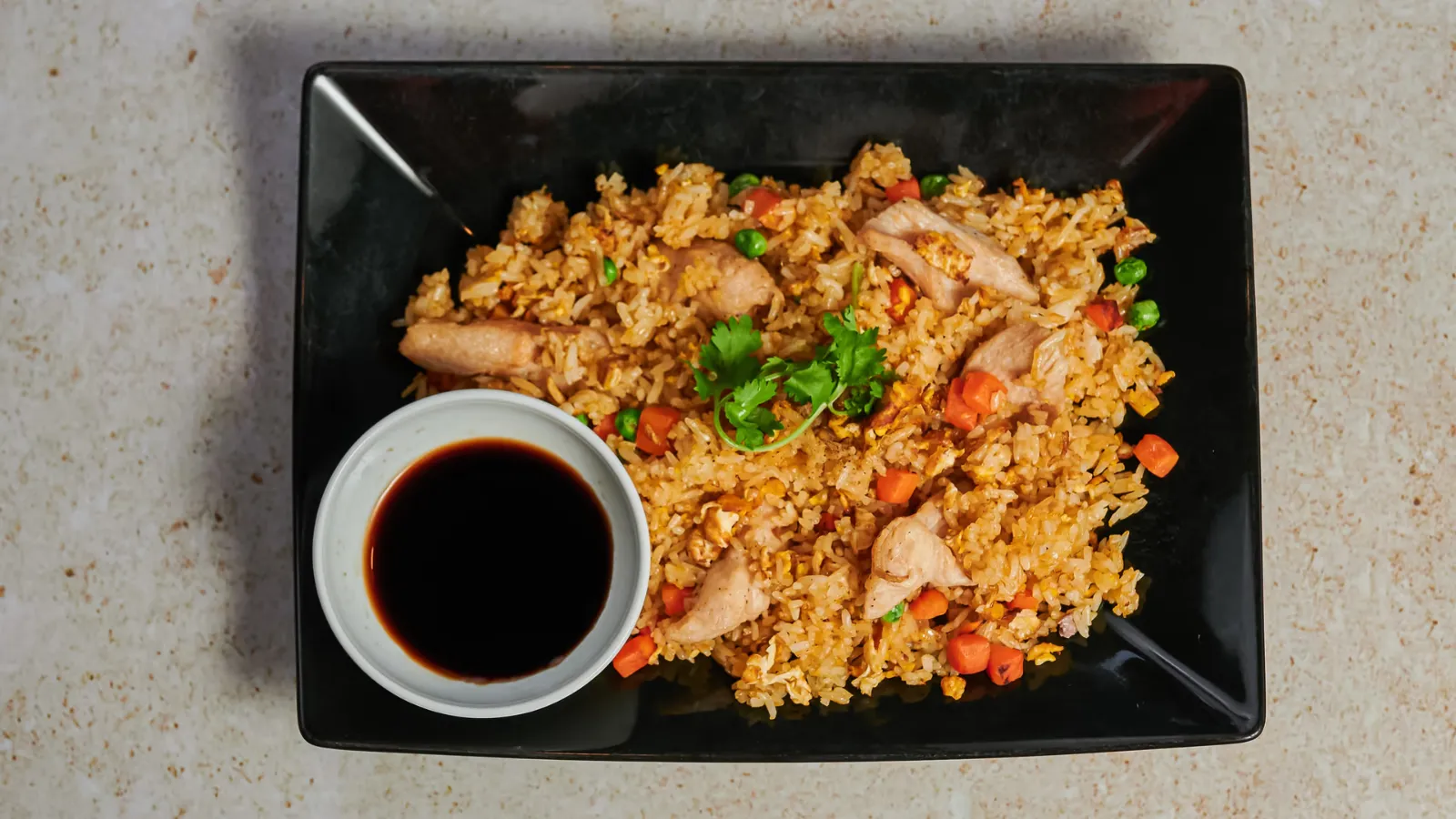 Malaysia sjømat stekt ris