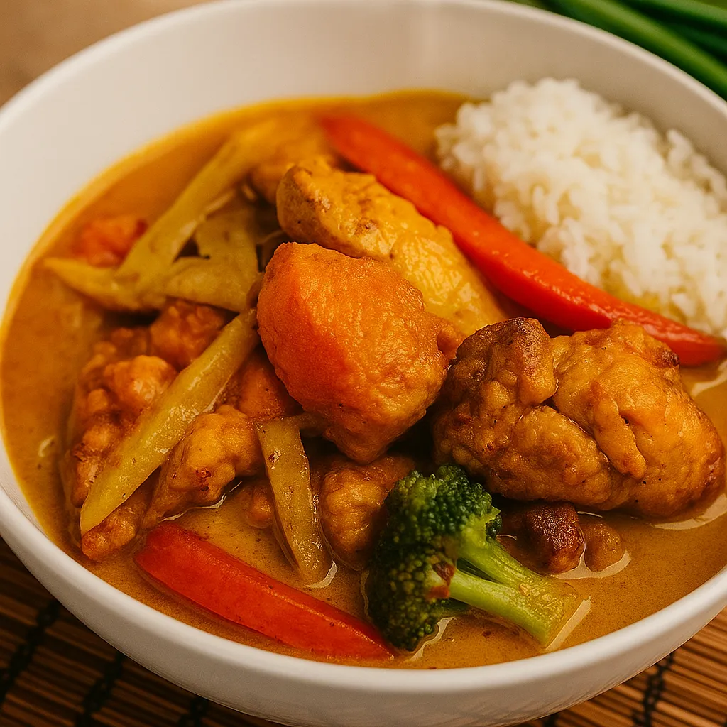 Kylling curry med ris