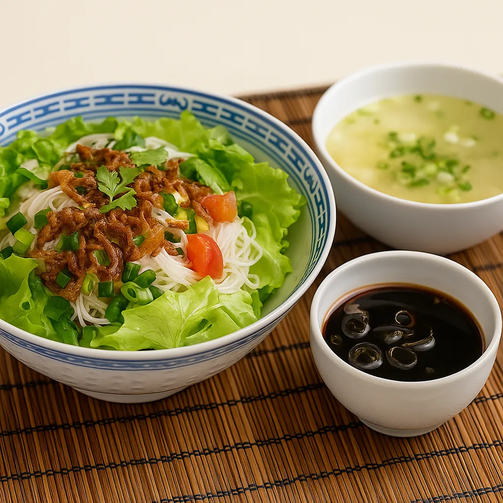 Nam vang tør risnudler