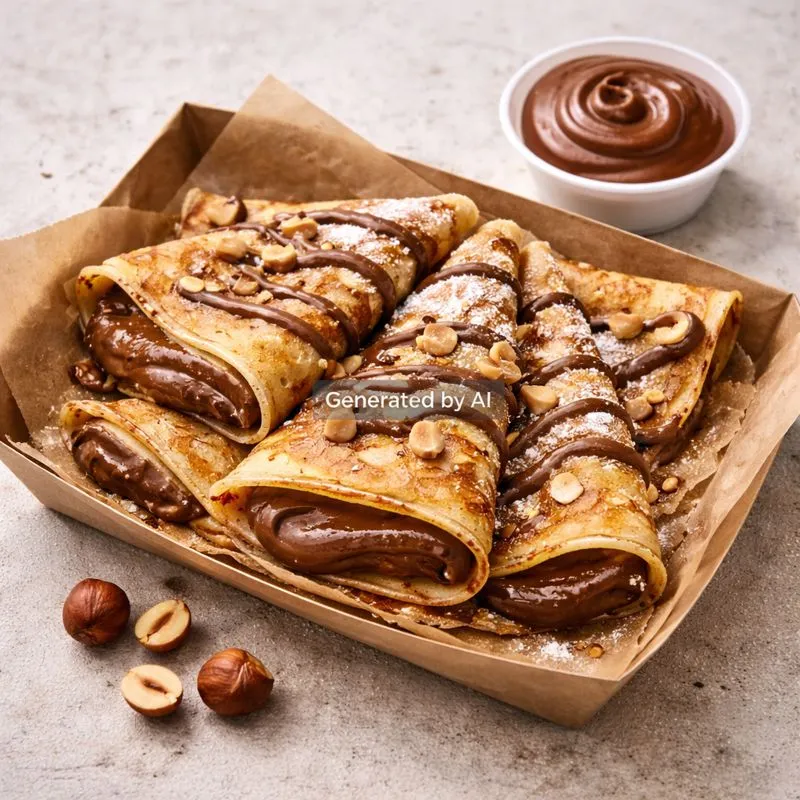 Pannekake med Nutella