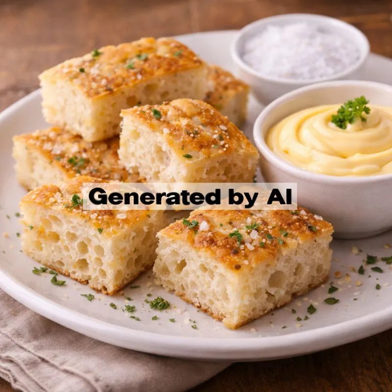 Focaccia og aioli