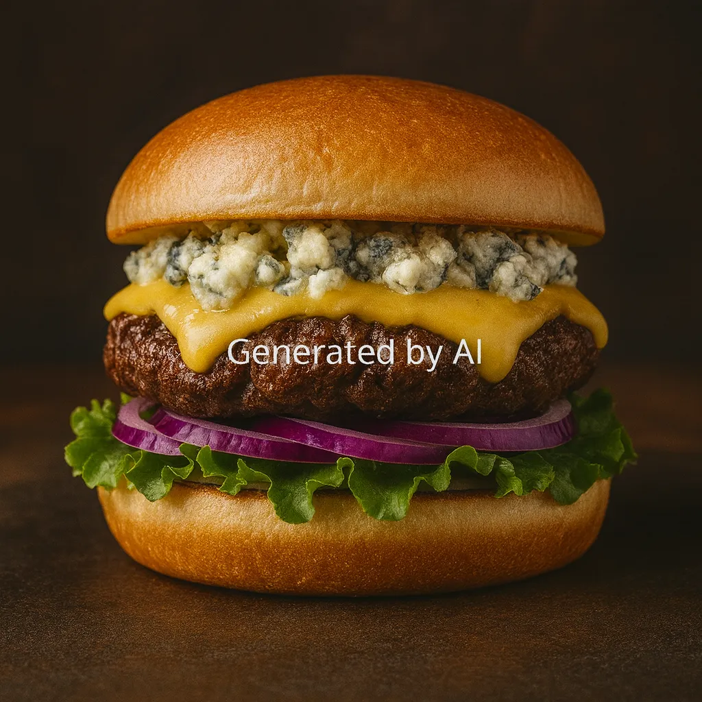 Blue cheese burger 180/360/540g