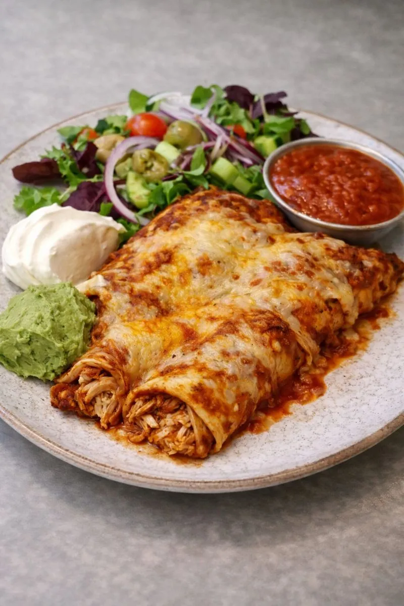 Kylling enchiladas
