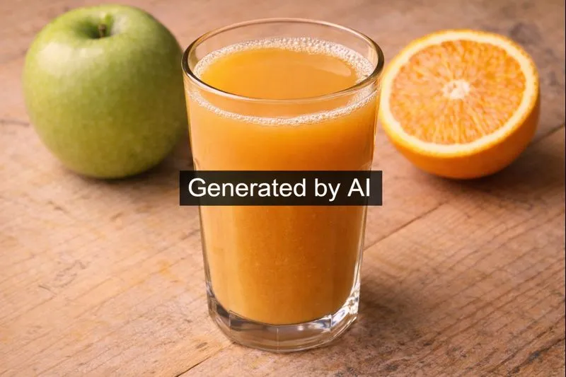 Eple–Appelsin juice