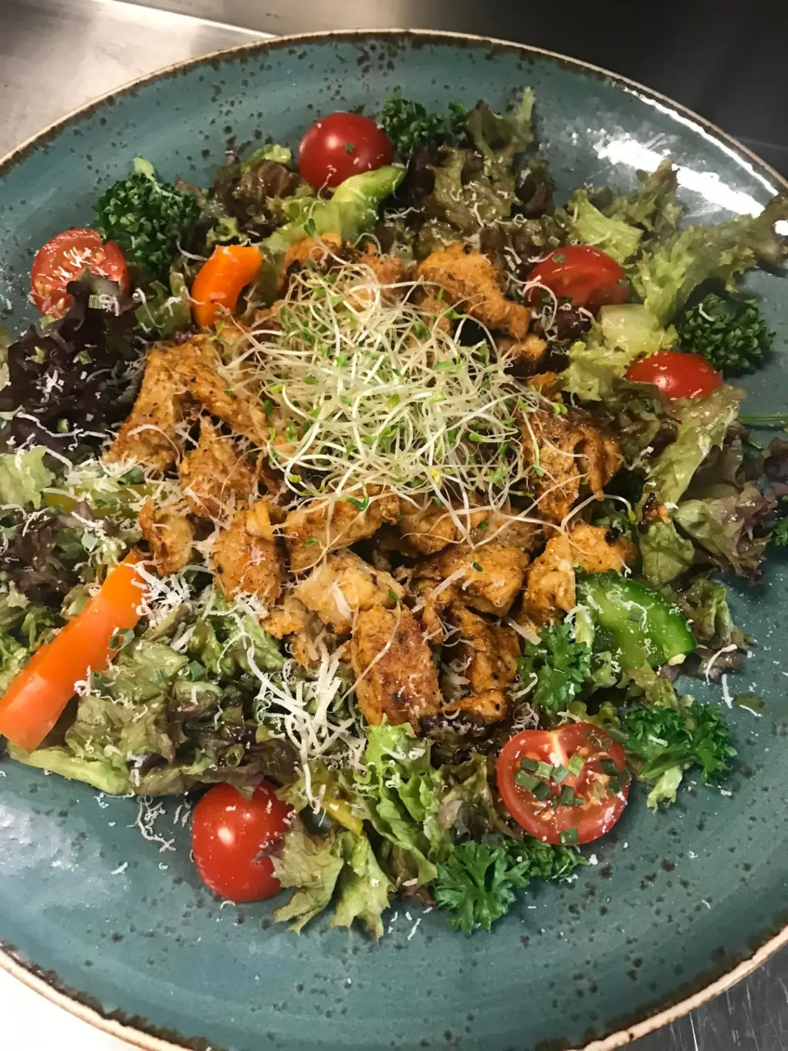 Kylling med bakt potet