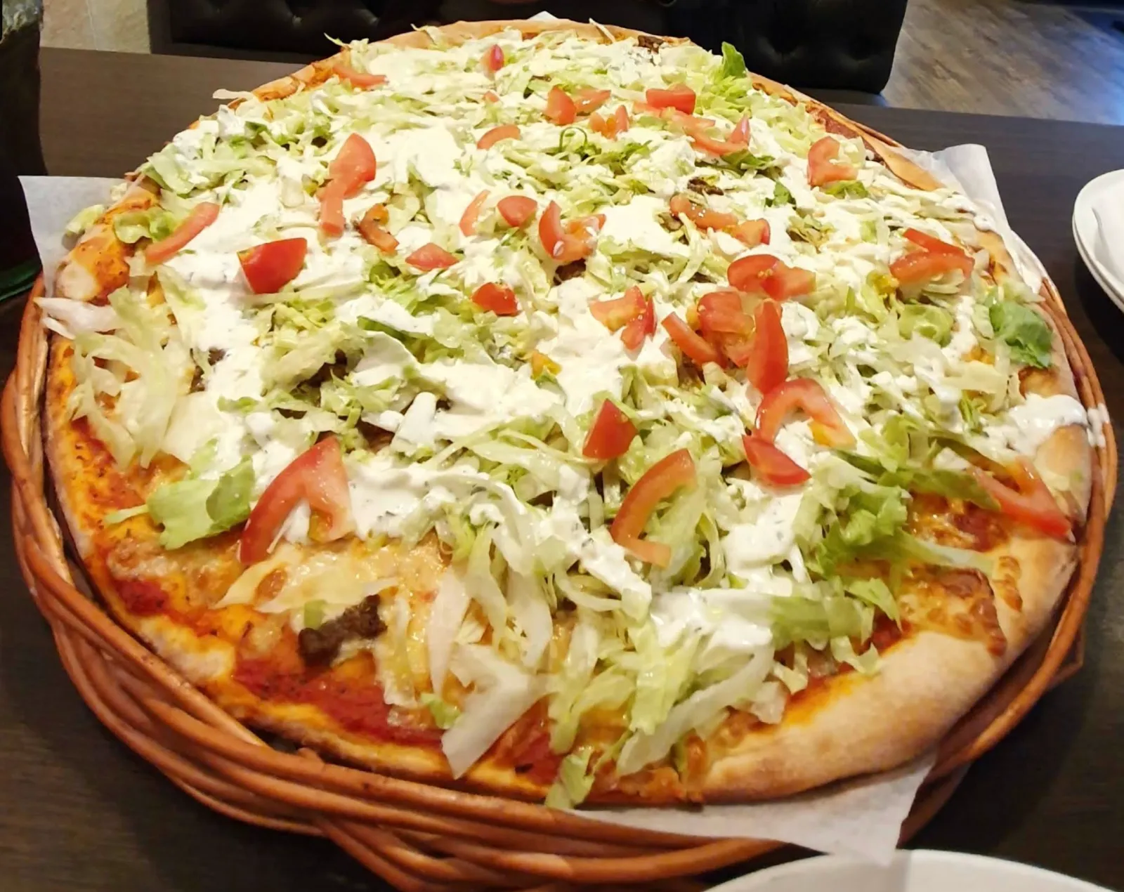 Kebabpizza medium/stor