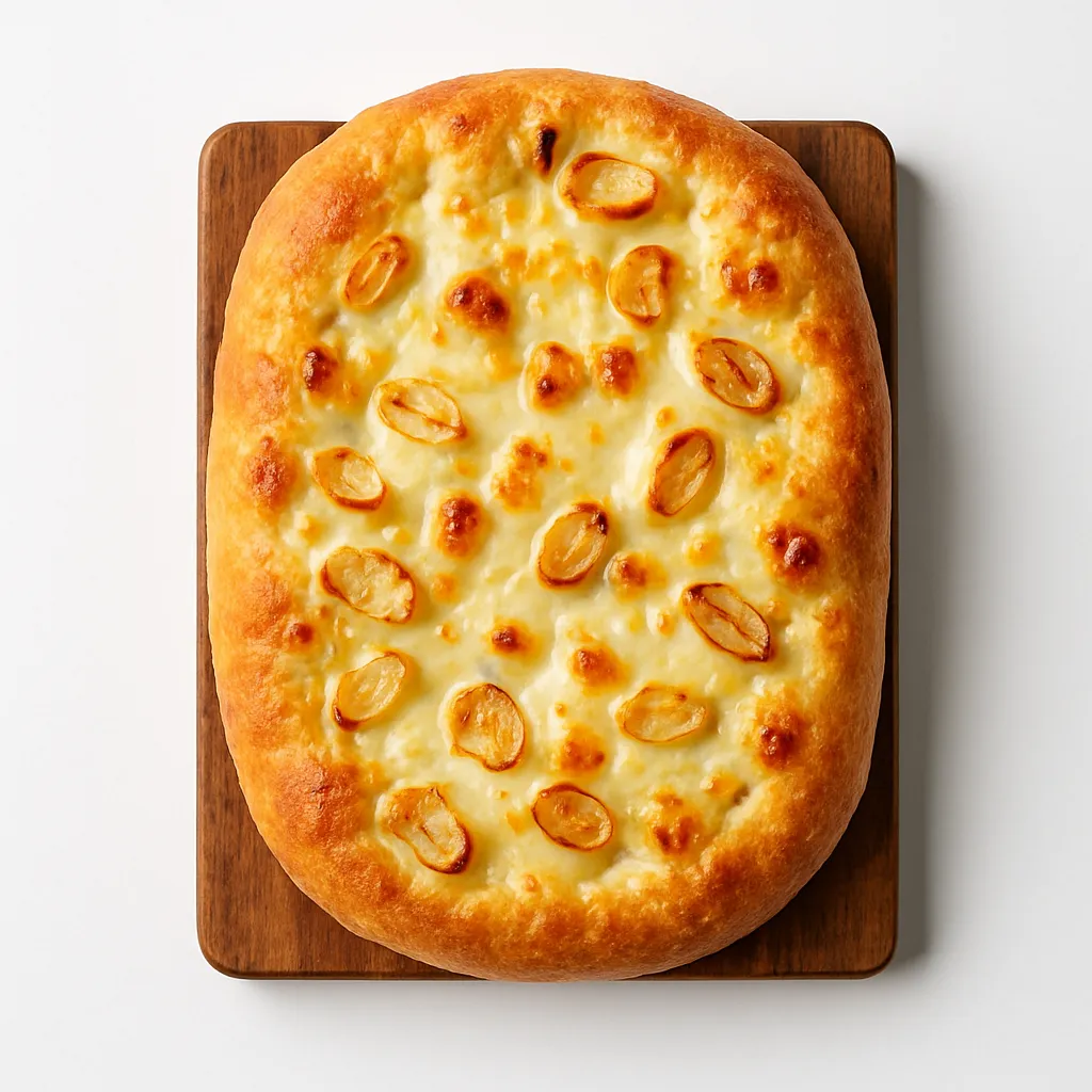 FOCACCIA med mozzarella og hvitlok