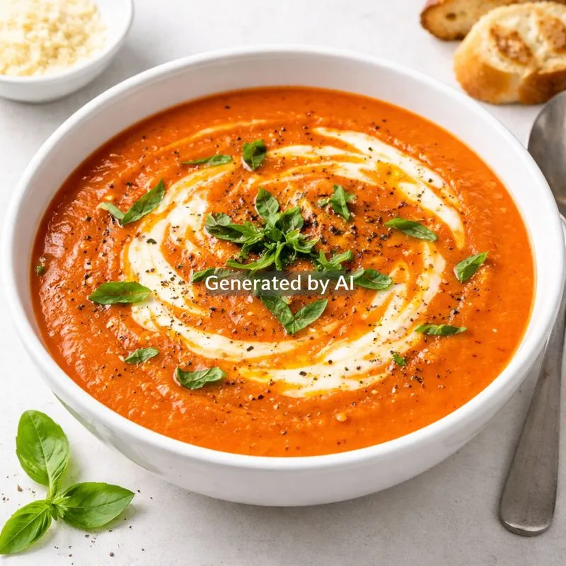 Tomatsuppe med mascarpone