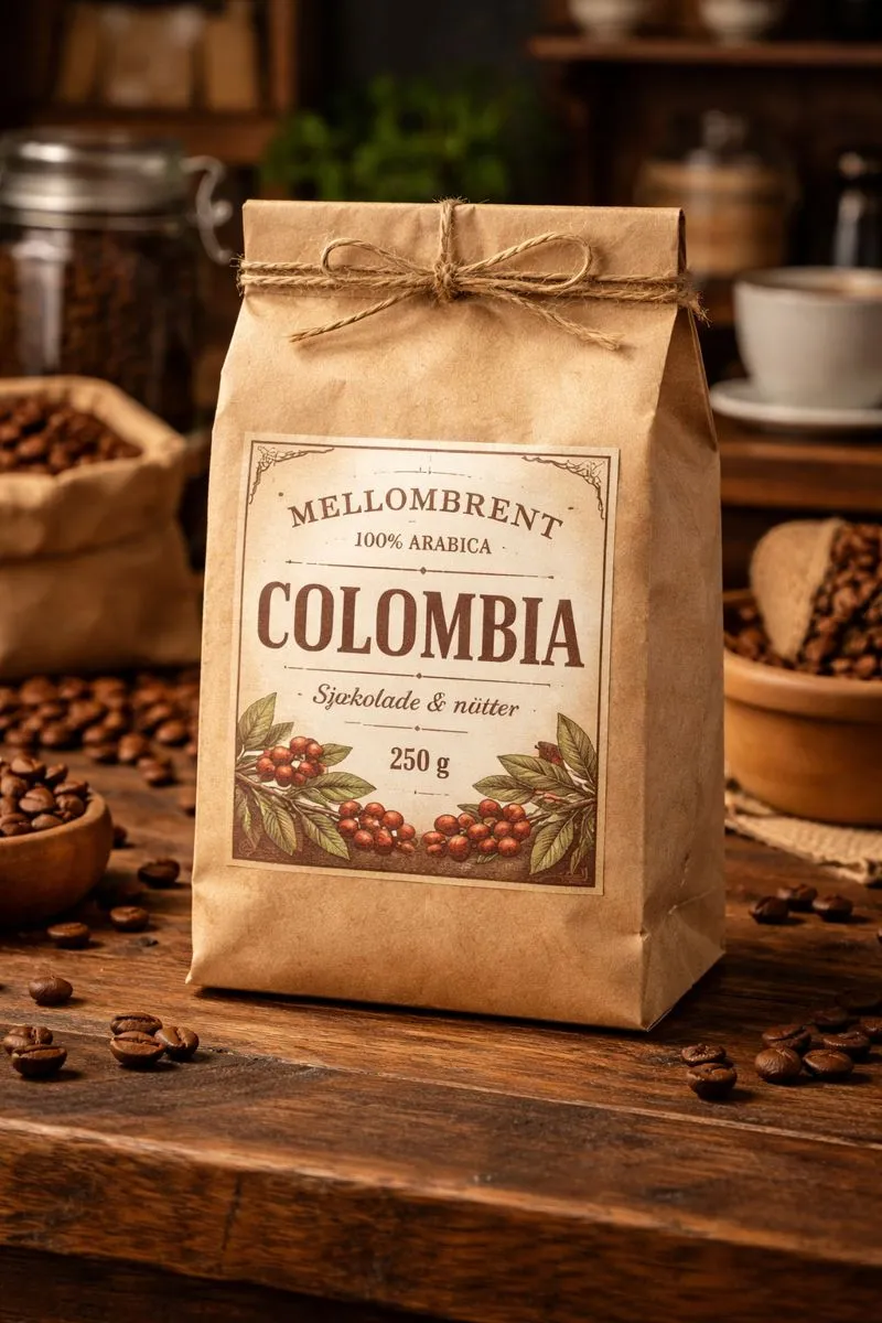 Colombia Supremo Kaffebønner