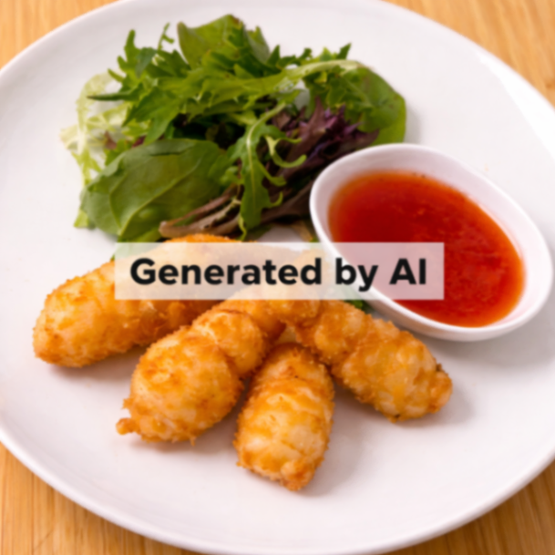 Inbakt kongereker med sursøt saus