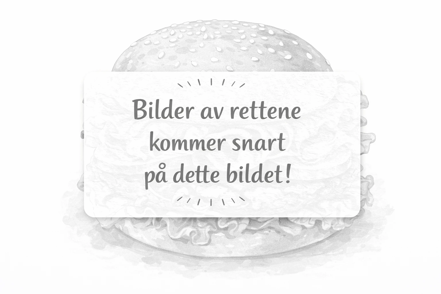 Hamburger med ost og bacon