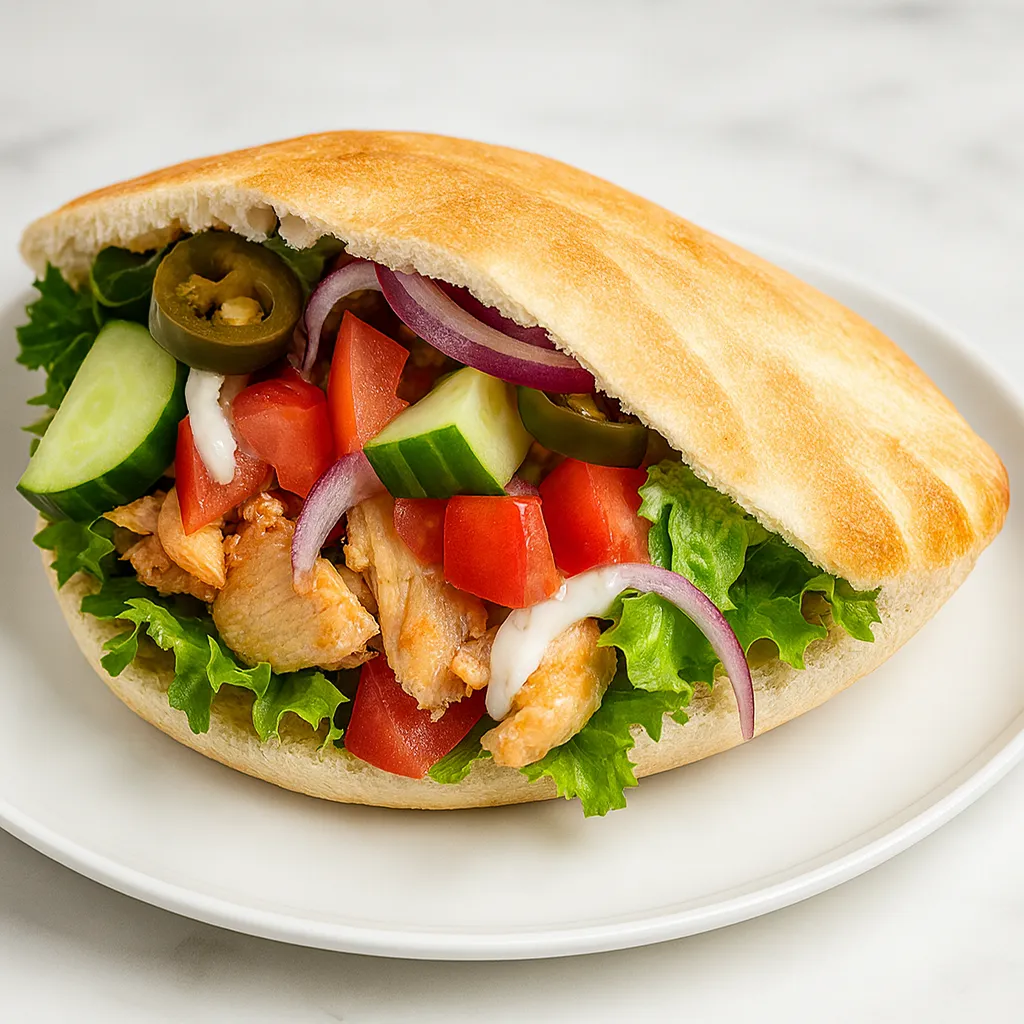 Kylling i pita
