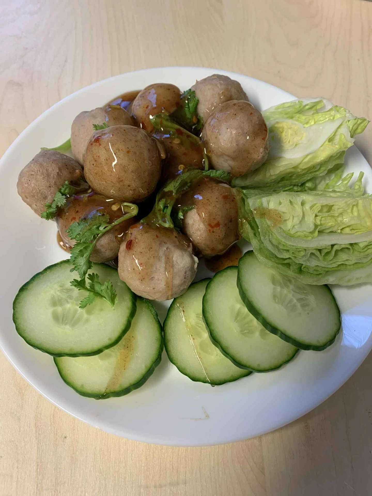 Kyllingboller med tamarindsaus