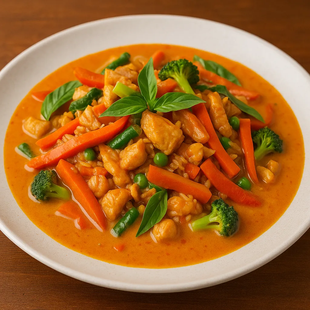 Thai rød curry