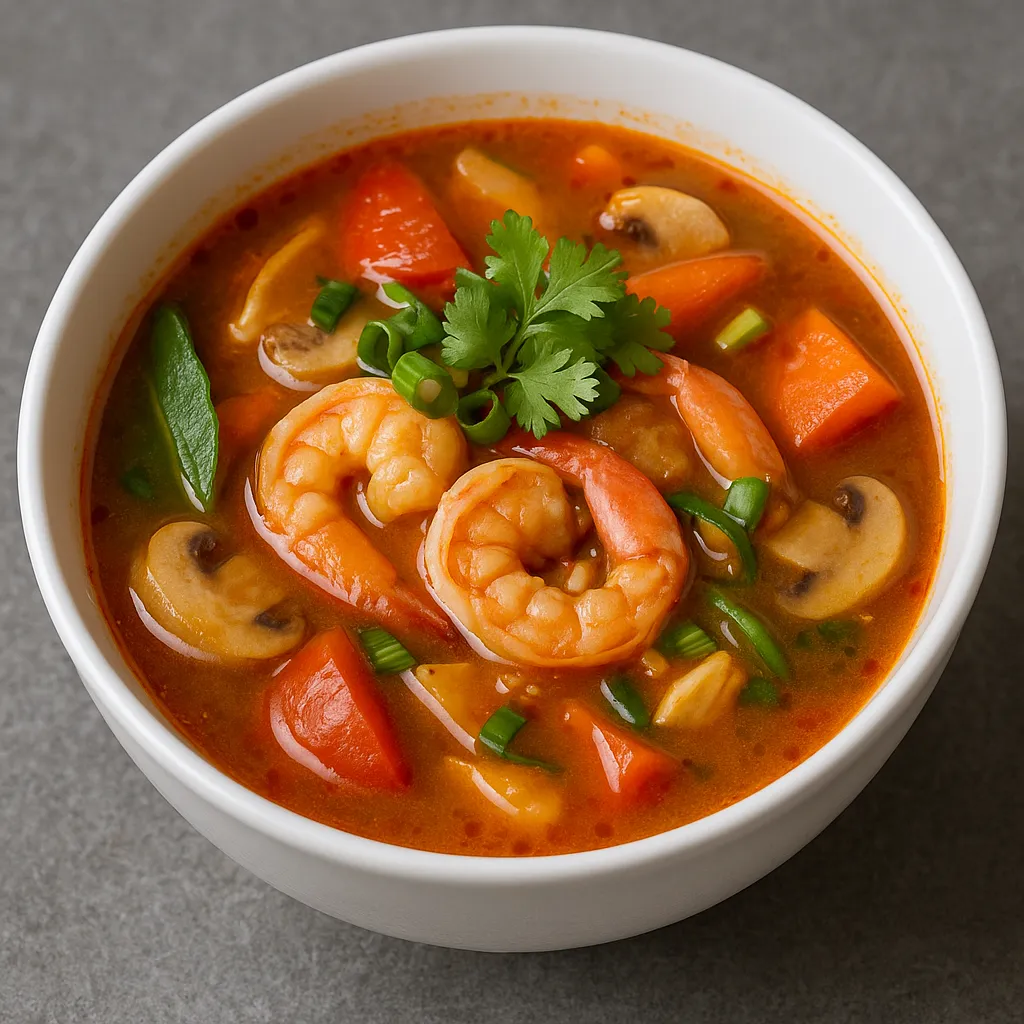 Tom yum suppe