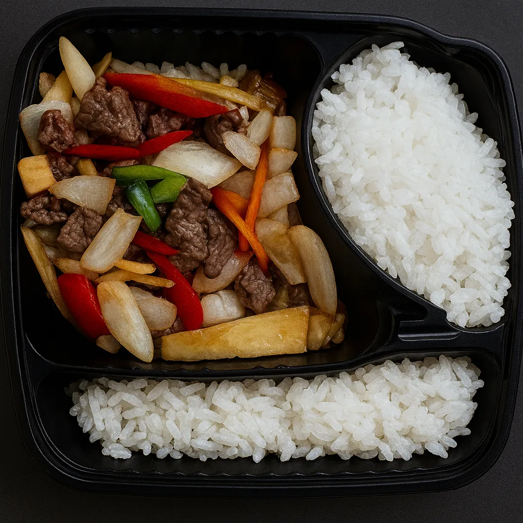 Stekt biff eller kylling