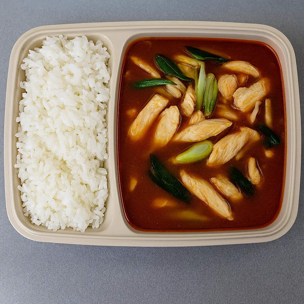 Tom yum med  kylling 