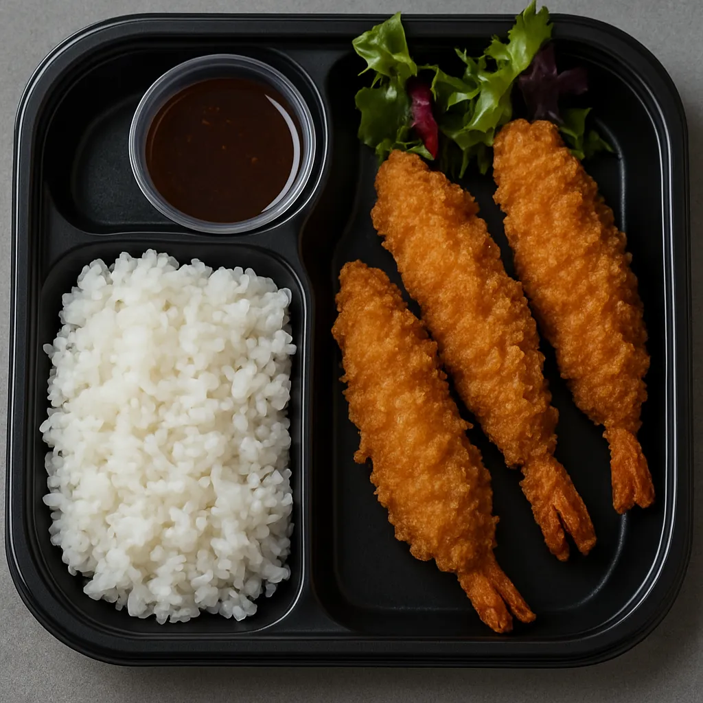 Gung-Tad, innbakt scampi per 3 stykker